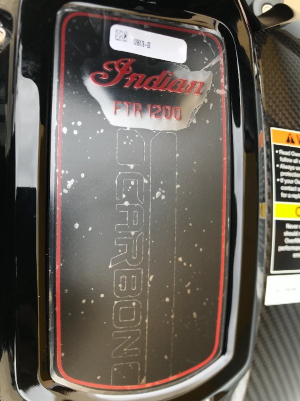 2020 Indian FTR 1200 CARBON Grey