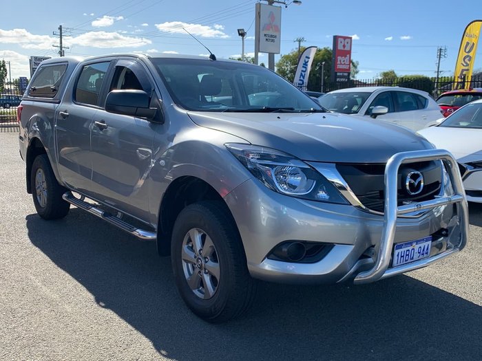 2016 Mazda BT-50 XT UR 4X4 Dual Range Silver