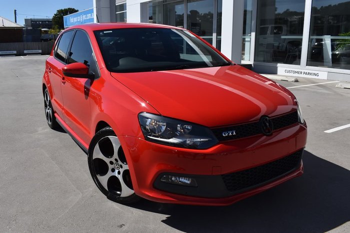 2014 Volkswagen Polo GTI 6R MY14 Red