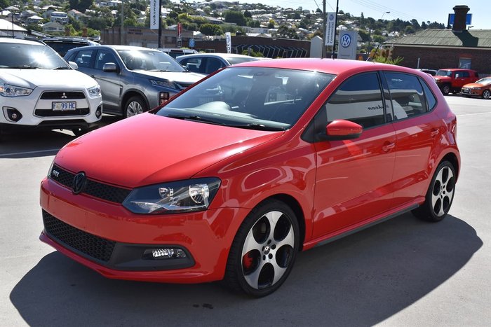 2014 Volkswagen Polo GTI 6R MY14 Red