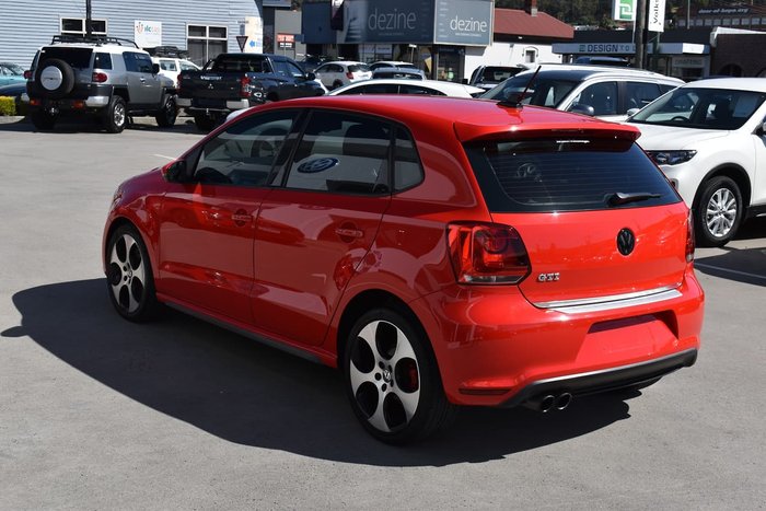 2014 Volkswagen Polo GTI 6R MY14 Red