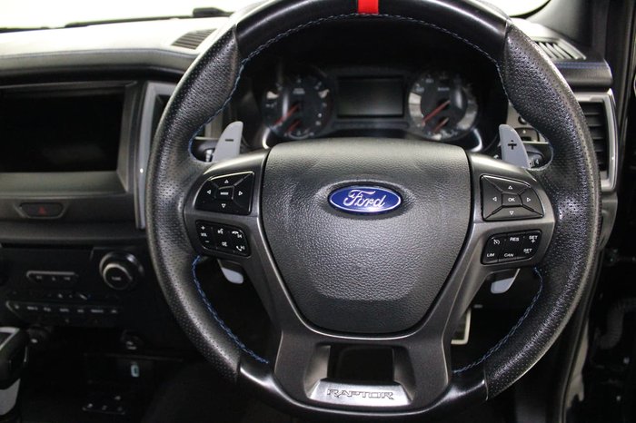2018 Ford Ranger Raptor PX MkIII MY19 4X4 Dual Range Black