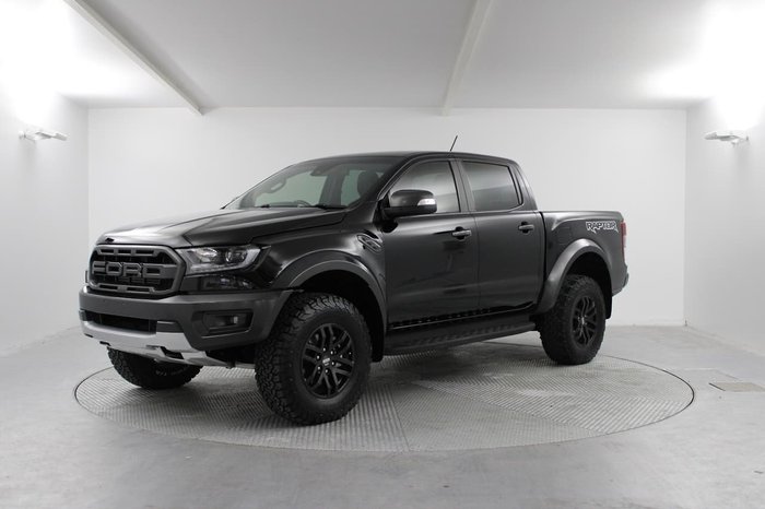 2018 Ford Ranger Raptor PX MkIII MY19 4X4 Dual Range Black