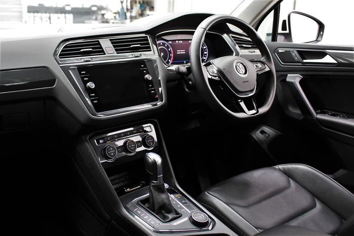 2019 Volkswagen Tiguan 132TSI Comfortline 5N MY19.5 Four Wheel Drive White