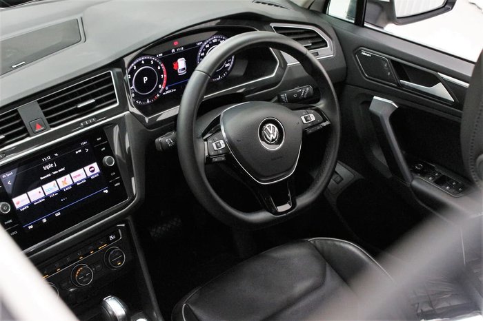 2019 Volkswagen Tiguan 132TSI Comfortline 5N MY19.5 Four Wheel Drive White