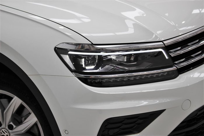 2019 Volkswagen Tiguan 132TSI Comfortline 5N MY19.5 Four Wheel Drive White