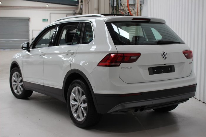 2019 Volkswagen Tiguan 132TSI Comfortline 5N MY19.5 Four Wheel Drive White