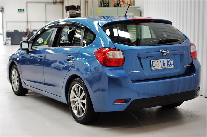 2014 Subaru Impreza 2.0i G4 MY14 Four Wheel Drive Blue