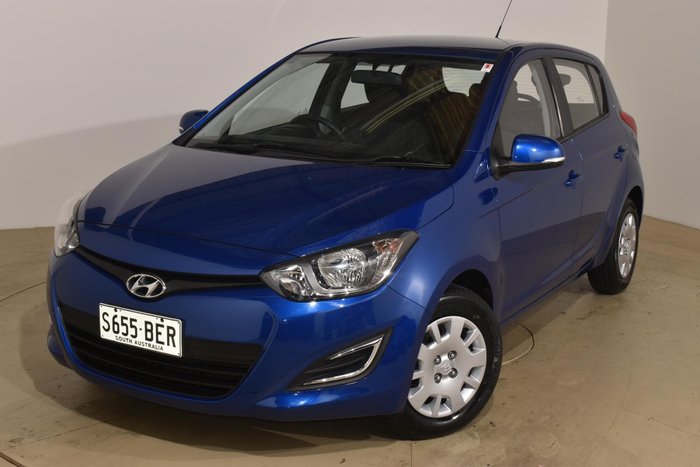 2014 Hyundai i20 Active PB MY15 Pristine Blue