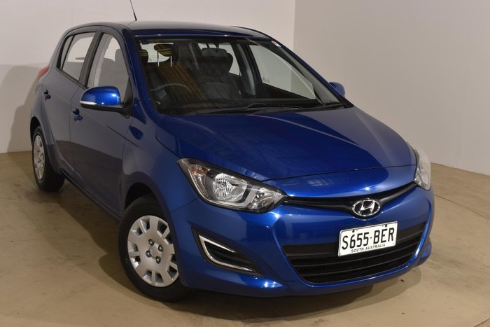 2014 Hyundai i20 Active PB MY15 Pristine Blue
