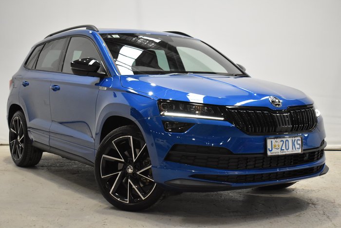 2020 SKODA Karoq 140TSI Sportline NU MY20.5 4X4 On Demand Race Blue
