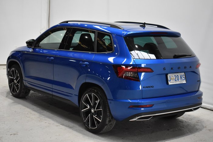 2020 SKODA Karoq 140TSI Sportline NU MY20.5 4X4 On Demand Race Blue