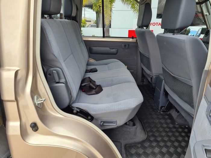 2017 Toyota Landcruiser GXL VDJ79R 4X4 Dual Range Vintage Gold