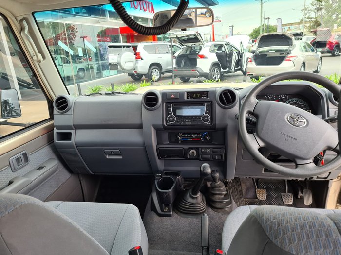 2017 Toyota Landcruiser GXL VDJ79R 4X4 Dual Range Vintage Gold