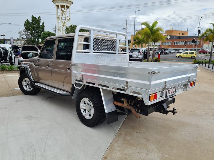 2017 Toyota Landcruiser GXL VDJ79R 4X4 Dual Range Vintage Gold