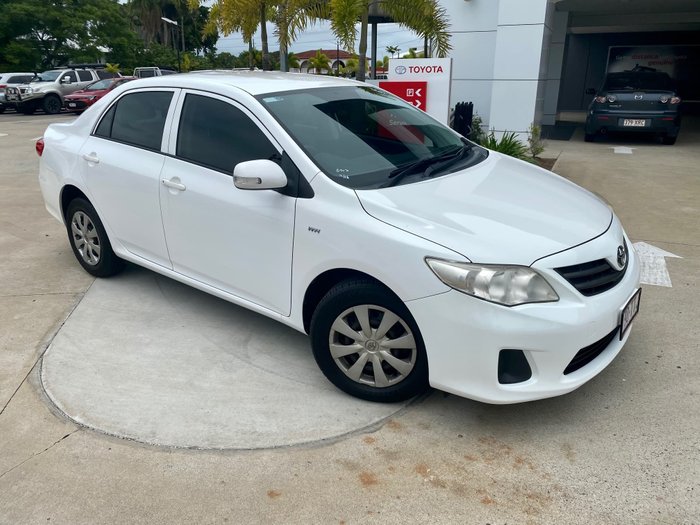 2012 Toyota Corolla Ascent ZRE152R Glacier White