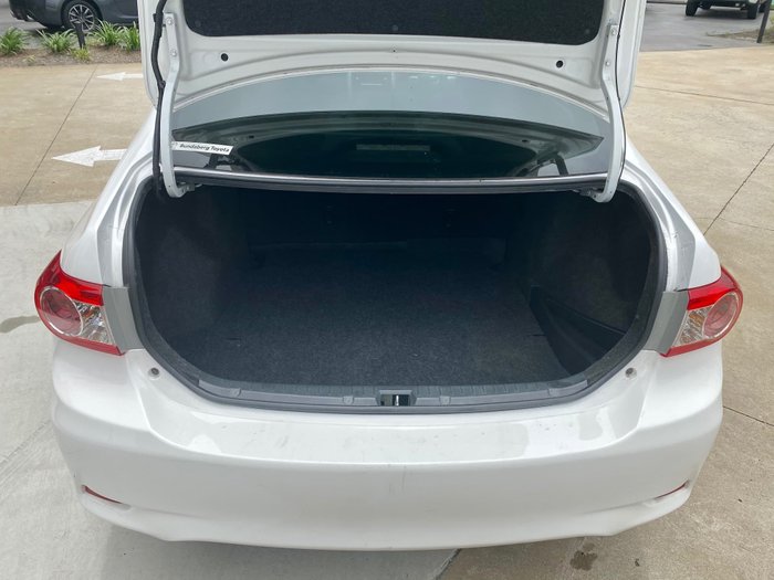 2012 Toyota Corolla Ascent ZRE152R Glacier White