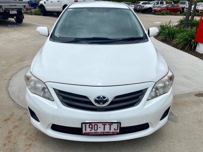 2012 Toyota Corolla Ascent ZRE152R Glacier White