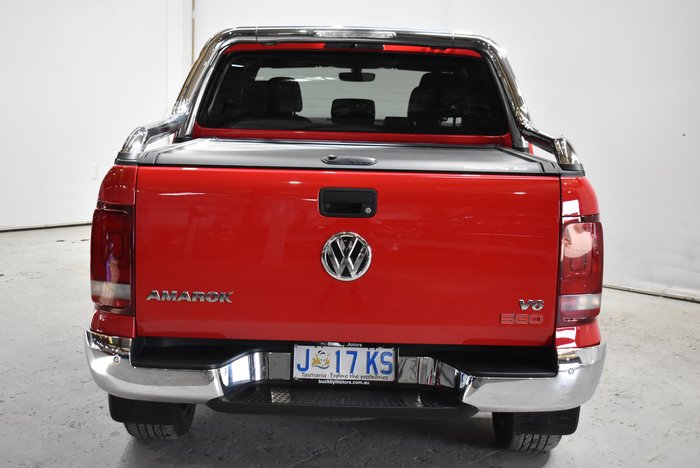 2019 Volkswagen Amarok TDI580 Ultimate 2H MY19 4X4 Constant Tornado Red