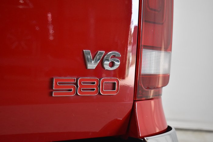 2019 Volkswagen Amarok TDI580 Ultimate 2H MY19 4X4 Constant Tornado Red