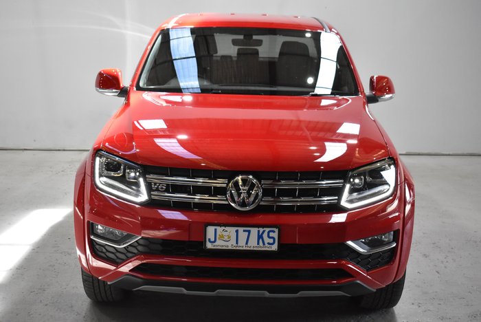 2019 Volkswagen Amarok TDI580 Ultimate 2H MY19 4X4 Constant Tornado Red