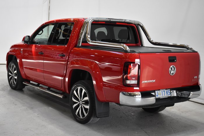 2019 Volkswagen Amarok TDI580 Ultimate 2H MY19 4X4 Constant Tornado Red