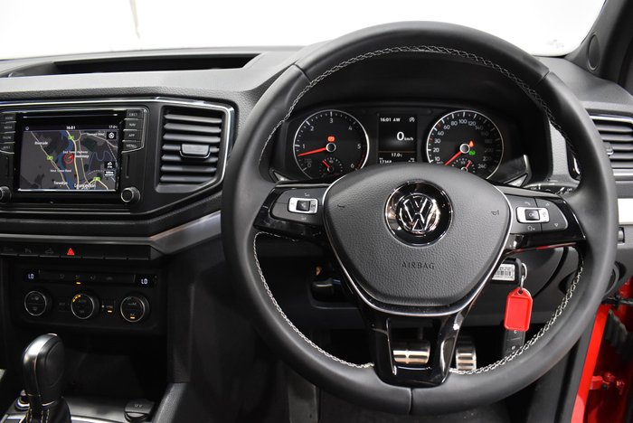 2019 Volkswagen Amarok TDI580 Ultimate 2H MY19 4X4 Constant Tornado Red