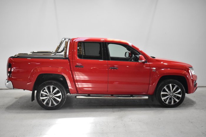 2019 Volkswagen Amarok TDI580 Ultimate 2H MY19 4X4 Constant Tornado Red