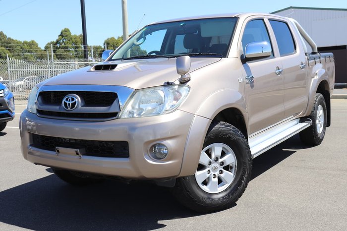 2010 Toyota Hilux SR5 KUN26R MY10 4X4 Beige