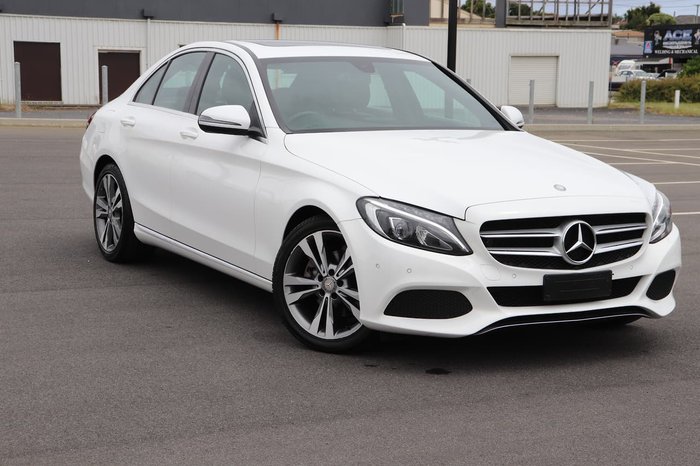 2016 Mercedes-Benz C-Class C200 W205 White