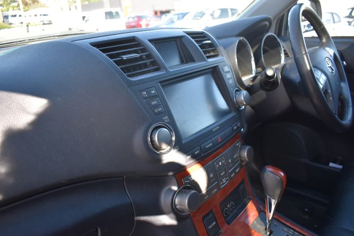 2010 Toyota Kluger Grande GSU40R White