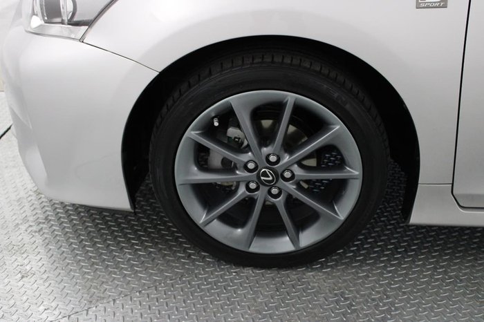 2012 Lexus CT CT200h F Sport ZWA10R Silver