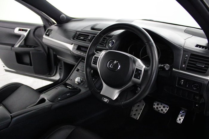 2012 Lexus CT CT200h F Sport ZWA10R Silver