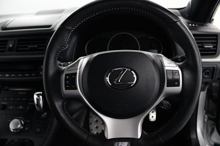 2012 Lexus CT CT200h F Sport ZWA10R Silver