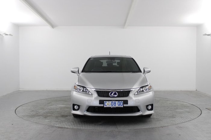 2012 Lexus CT CT200h F Sport ZWA10R Silver