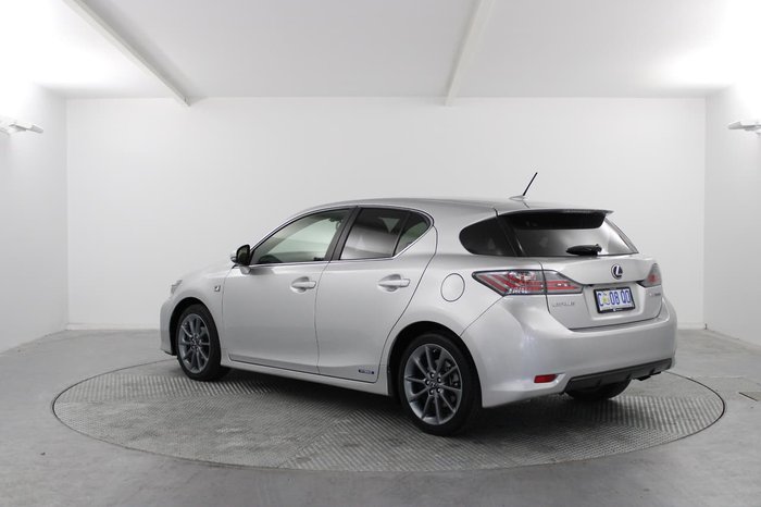 2012 Lexus CT CT200h F Sport ZWA10R Silver