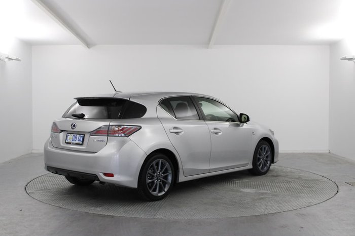 2012 Lexus CT CT200h F Sport ZWA10R Silver