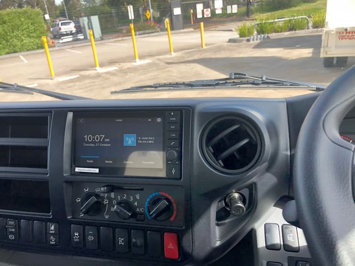 2021 HINO 300 SERIES 717 White