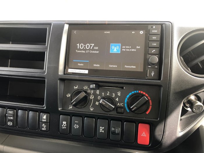 2021 HINO 300 SERIES 717 White