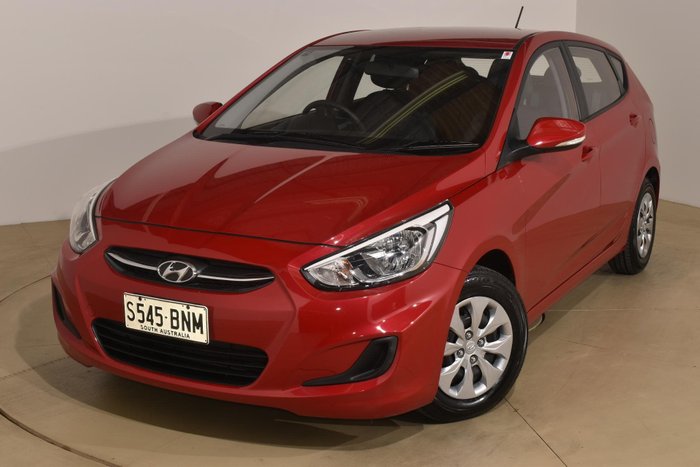 2016 Hyundai Accent Active RB4 MY16 Veloster Red