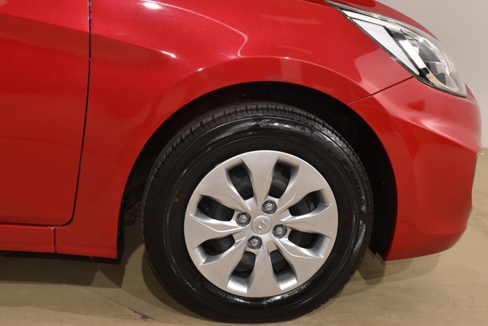 2016 Hyundai Accent Active RB4 MY16 Veloster Red