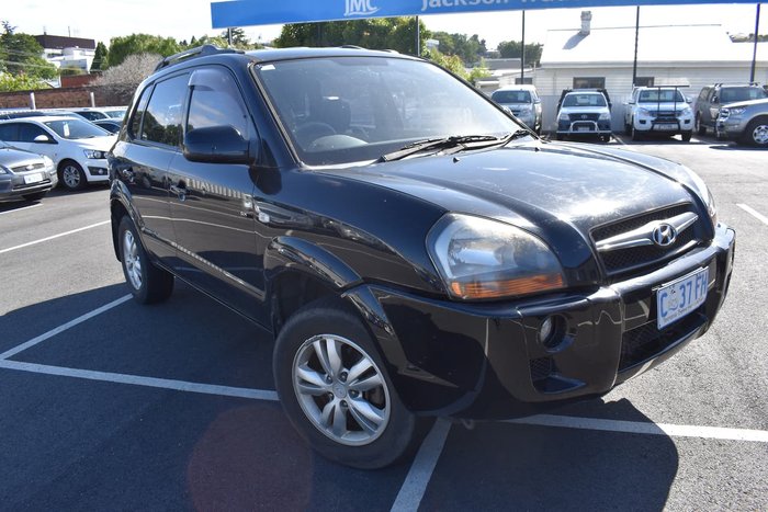 2009 Hyundai Tucson City SX JM MY09 Black