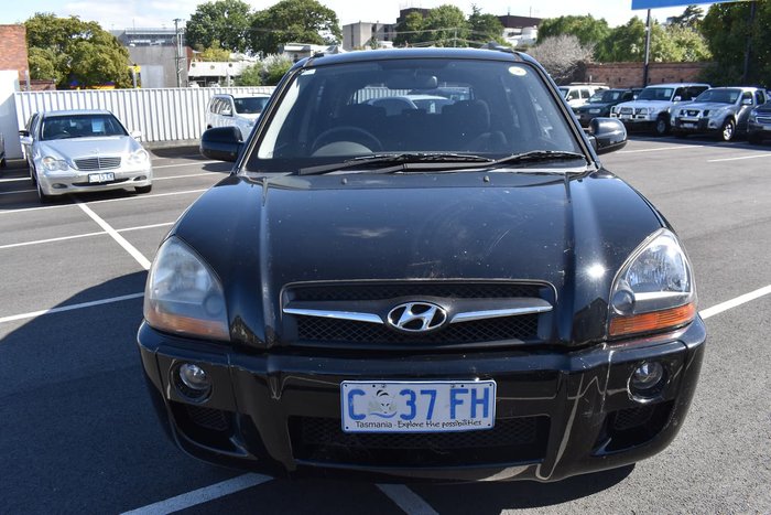 2009 Hyundai Tucson City SX JM MY09 Black