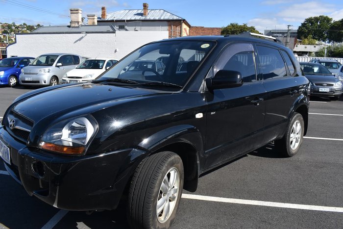 2009 Hyundai Tucson City SX JM MY09 Black