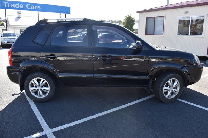 2009 Hyundai Tucson City SX JM MY09 Black