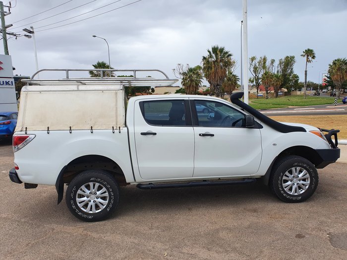 2012 Mazda BT-50 XT UP 4X4 Dual Range Cool White