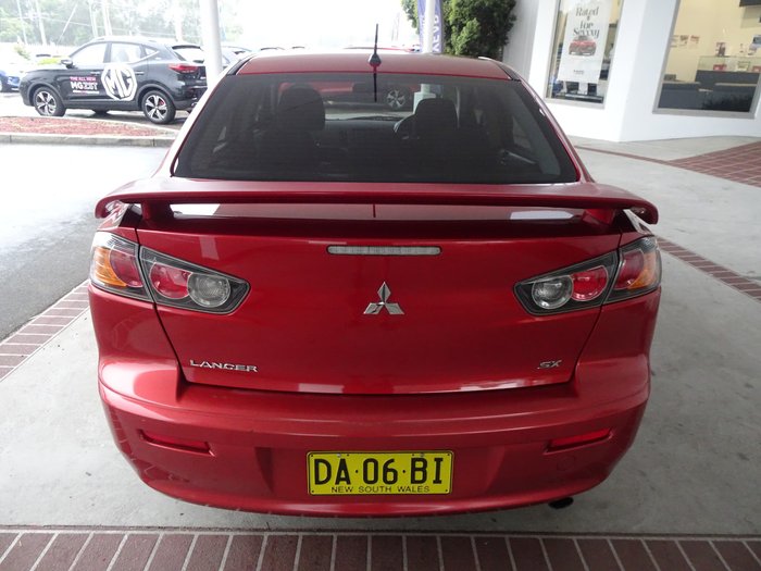 2011 Mitsubishi Lancer SX CJ MY11 Red
