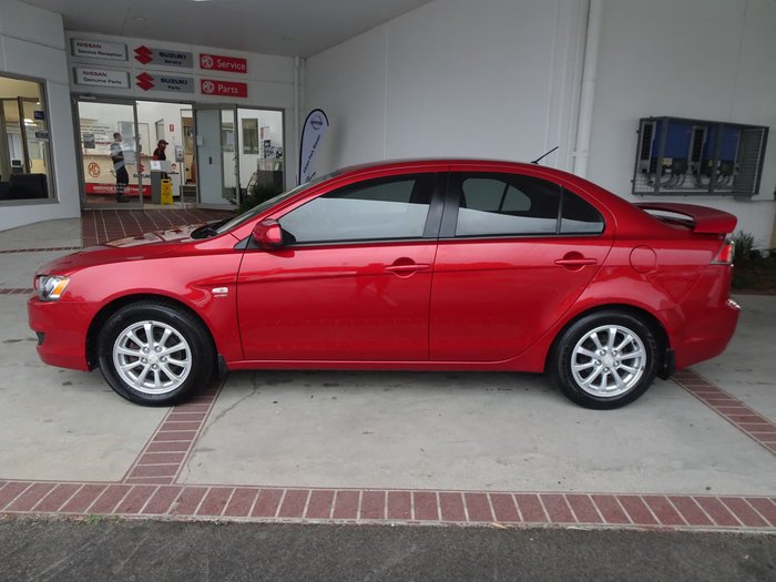 2011 Mitsubishi Lancer SX CJ MY11 Red