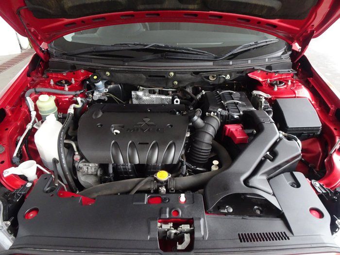 2011 Mitsubishi Lancer SX CJ MY11 Red