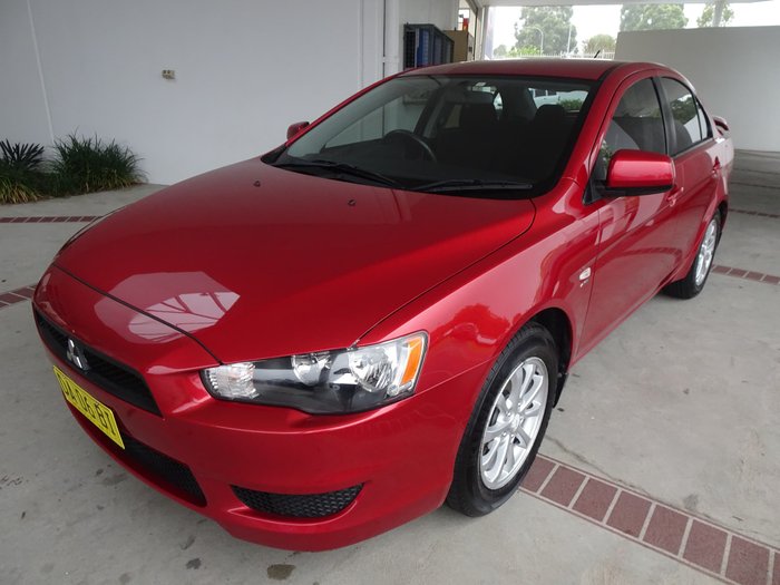 2011 Mitsubishi Lancer SX CJ MY11 Red